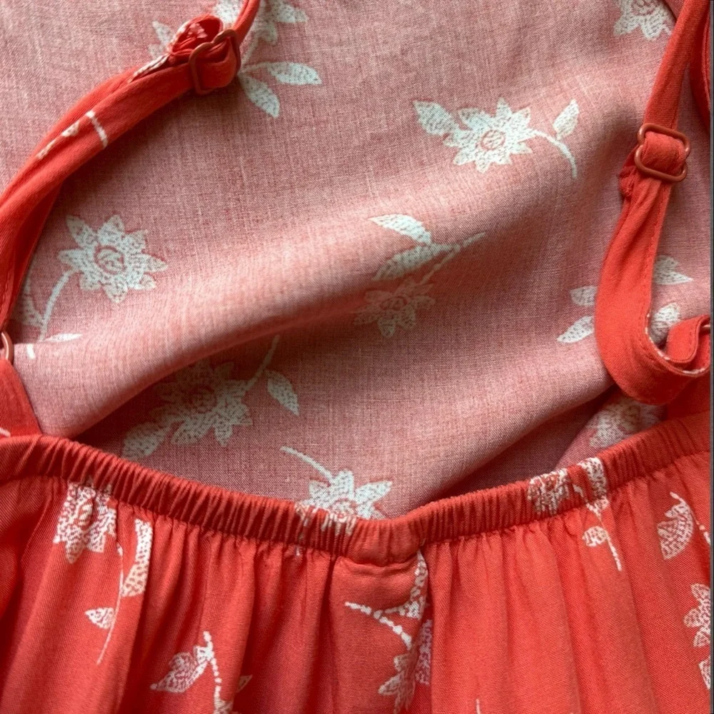 Old Navy Printed Sleeveless Tiered Swing Dress (977)